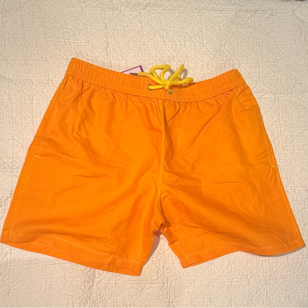 Vibrant Orange Men's Shorts